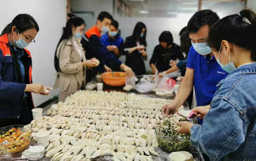 濃情冬至，其樂融融，銳天團(tuán)隊與客戶共度佳節(jié)